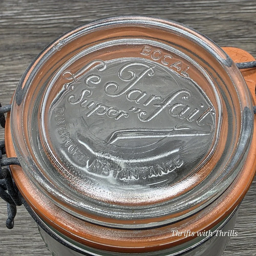 Vintage LE PARFAIT .75L Super Terrine Jar